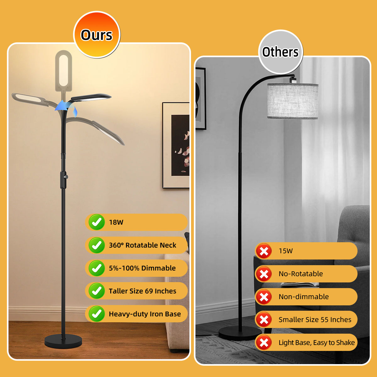 HCP073 沙发落地灯